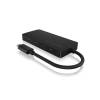 Raidsonic 4 Port Hub USB Type-C connection and PD port IB-HUB1437-CPD