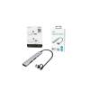 I-TEC 4-portos USB2.0 HUB Grey CAHUBMETALMINI4