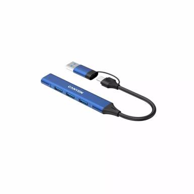 Canyon CNS-TDS02BL 4-portos USB2.0 HUB Blue CNS-TDS02BL Canyon CNS-TDS02BL 4-portos USB2.0 HUB Blue CNS-TDS02BL
