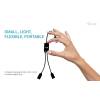 I-TEC 2-portos USB3.2 HUB Black U3CBLHUB2A