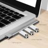 Logilink UA0436 Ultraslim 4-Port USB-A Hub Aluminium UA0436