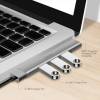 Logilink UA0437 Ultraslim 4-Port USB-C-Hub Aluminium UA0437
