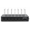 Manhattan 6-portos USB3.2 HUB Black 102254