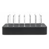 Manhattan 6-portos USB3.2 HUB Black 102254