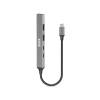 Port Designs USB-C hub with 4 USB ports + 1X USB-C 100W 900163