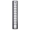 Manhattan 10-portos USB2.0 HUB Black 161572