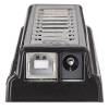 Manhattan 10-portos USB2.0 HUB Black 161572