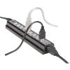 Manhattan 10-portos USB2.0 HUB Black 161572