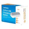 Manhattan 10-portos USB3.0 HUB White/Grey 180856