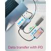 Raidsonic IcyBox IB-HUB1743-CPD 9-portos USB3.2 HUB Black IB-HUB1743-CPD