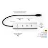 I-TEC USB-C Charging Metal HUB 5port with USB-C video 8K + Power Delivery 85W C31HUBMETAL8KPDPRO