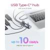 Raidsonic IcyBox IB-HUB1450-C31 10 ports USB Type-C Gen 2 Hub IB-HUB1450-C31