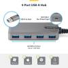 Startech 5-portos USB3.2 HUB Space Gray 5G4AC-USB-A-HUB