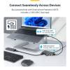 Startech 5-portos USB3.2 HUB Space Gray 5G4AC-USB-A-HUB