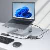 Startech 4-portos USB3.0 HUB Space Gray 5G4AB-USB-A-HUB