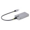 Startech 4-portos USB3.0 HUB Space Gray 5G4AB-USB-A-HUB