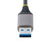 Startech 4-portos USB3.0 HUB Space Gray 5G4AB-USB-A-HUB