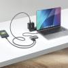 Startech 4-portos USB3.0 HUB Space Gray 5G2A2CPDB-USB-C-HUB