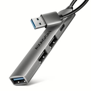 AXAGON HUE-STA ALU STRIP USB-A 4 port hub HUE-STA