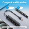 Vention 5-in-1 USB 3.2 Gen 2 Hub Black CHOBB