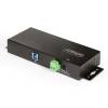 Startech 7-portos USB3.7 HUB Black 5G7AINDRM-USB-A-HUB