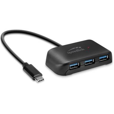 Speedlink Snappy Evo USB Hub Black SL-140203-BK Speedlink Snappy Evo USB Hub Black SL-140203-BK
