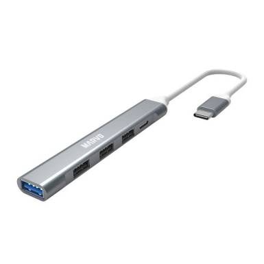 Marvo 5-portos USB2.0 HUB Grey UH008 Marvo 5-portos USB2.0 HUB Grey UH008