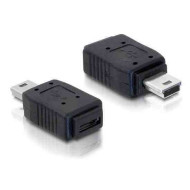 DELOCK Átalakító USB mini male to USB micro-A+B female