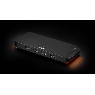 ATEN US4224-AT 2 x 4 USB 2.0 Sharing Switch US4224-AT ATEN US4224-AT 2 x 4 USB 2.0 Sharing Switch US4224-AT