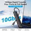 Vention 5-portos USB3.2 HUB Black CHJBB