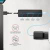 AXAGON 4-portos USB3.2 HUB Black HUE-C2A