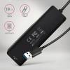 AXAGON 4-portos USB3.2 HUB Black HUE-C2A