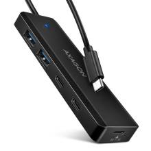 AXAGON 4-portos USB3.2 HUB Black HUE-C2C AXAGON 4-portos USB3.2 HUB Black HUE-C2C