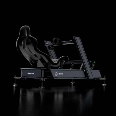 Sim-Lab Mercedes-AMG PETRONAS Formula One Team Sim Racing Cockpit Space Gray SLC038 Sim-Lab Mercedes-AMG PETRONAS Formula One Team Sim Racing Cockpit Space Gray SLC038