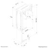 Neomounts CPU-D025BLACK Under Desk & On-Wall PC Mount Black CPU-D025BLACK