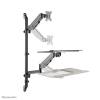 Neomounts WL90-325BL1 Wall Mounted Sit-Stand Workstation 17"-32" Black WL90-325BL1