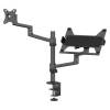 Neomounts DS20-425BL2 Laptop Desk Mount 11,6"-17,3" Black DS20-425BL2