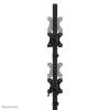 Neomounts DS45-600BL2V Dual monitor stand 10-32" Black DS45-600BL2V