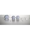 Digitus DN-19 09U-6/6-I-OD Falra szerelhető Rackszekrény Grey DN-19 09U-6/6-I-OD