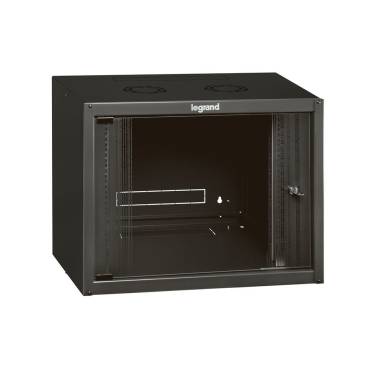 Legrand 19" 6U Falra szerelhető Rackszekrény Grey 646200 Legrand 19" 6U Falra szerelhető Rackszekrény Grey 646200