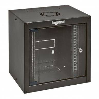 Legrand 10" 6U Falra szerelhető Rackszekrény Grey 646230 Legrand 10" 6U Falra szerelhető Rackszekrény Grey 646230
