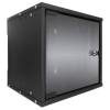 Intellinet 10" 6U Falra szerelhető Rackszekrény Black 711692