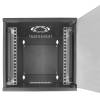 Intellinet 10" 6U Falra szerelhető Rackszekrény Black 711692
