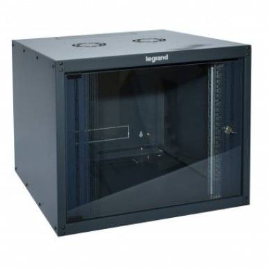Legrand 19" 15U Falra szerelhető Rackszekrény Grey 646213 Legrand 19" 15U Falra szerelhető Rackszekrény Grey 646213