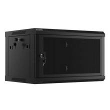 Lanberg 19" 6U Falra szerelhető Rackszekrény Black WF01-6406-23B Lanberg 19" 6U Falra szerelhető Rackszekrény Black WF01-6406-23B