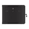 Lanberg 19" 6U Falra szerelhető Rackszekrény Black WF01-6406-23B