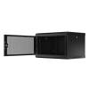 Lanberg 19" 6U Falra szerelhető Rackszekrény Black WF01-6406-23B