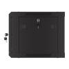 Lanberg 19" 6U Falra szerelhető Rackszekrény Black WF01-6406-23B