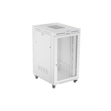 Lanberg 19" 27U Szabadon &aacute;ll&oacute; Rackszekr&eacute;ny Grey FF01-8027-23SL