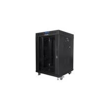 Lanberg 19" 15U LCD Szabadon álló Rackszekrény Black FF01-6615-12BL Lanberg 19" 15U LCD Szabadon álló Rackszekrény Black FF01-6615-12BL